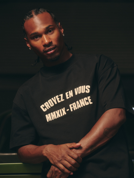 Croyez Applique T-Shirt - Black Croyez Croyez Applique T-Shirt - Black