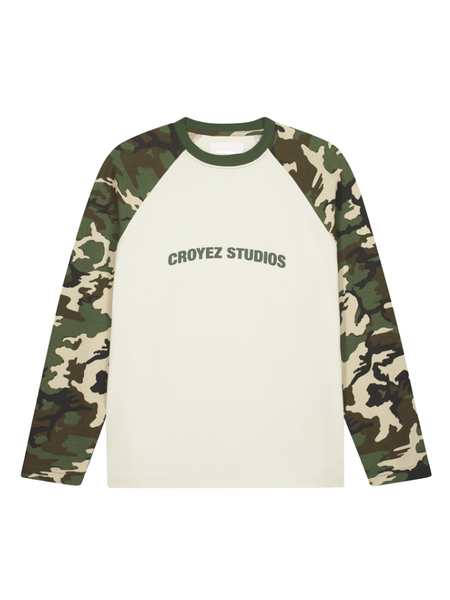 Croyez Croyez Women Two Tone Camo Longsleeve - Camo Croyez Women Two Tone Camo Longsleeve - Camo