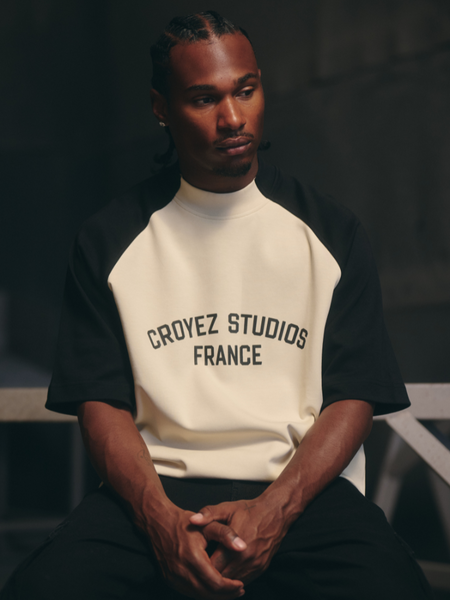 Croyez Studios Raglan T-Shirt - Light Beige Croyez Croyez Studios Raglan T-Shirt - Light Beige