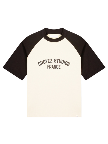 Croyez Studios Raglan T-Shirt - Light Beige Croyez Croyez Studios Raglan T-Shirt - Light Beige