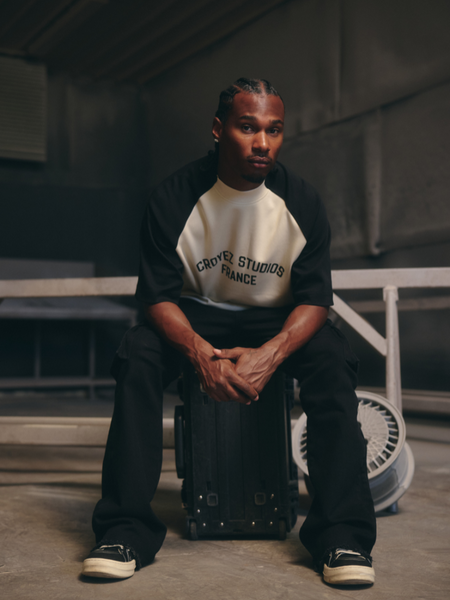 Croyez Studios Raglan T-Shirt - Light Beige Croyez Croyez Studios Raglan T-Shirt - Light Beige