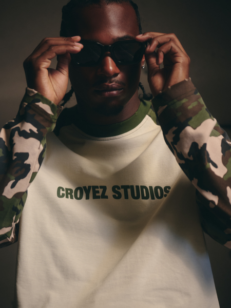 Croyez Two Tone Camo Longsleeve - Camo Croyez Croyez Two Tone Camo Longsleeve - Camo