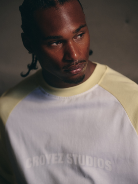 Croyez Croyez Two Tone Longsleeve - Light Yellow
