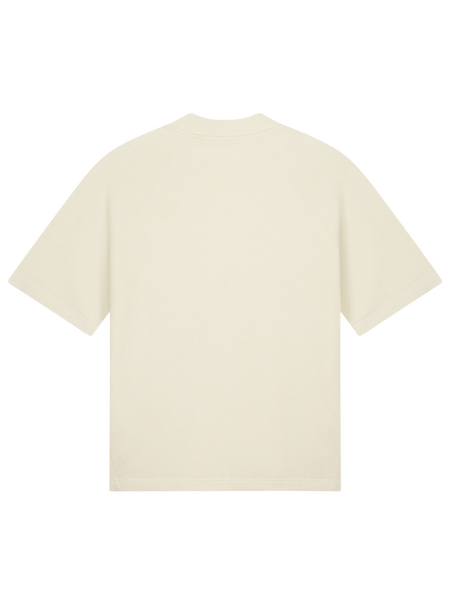 Croyez Croyez Waffle Raglan T-Shirt - Light Beige