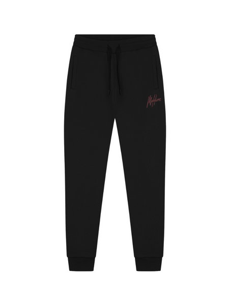 Malelions Malelions Striped Signature Sweatpants - Black Malelions Striped Signature Sweatpants - Black