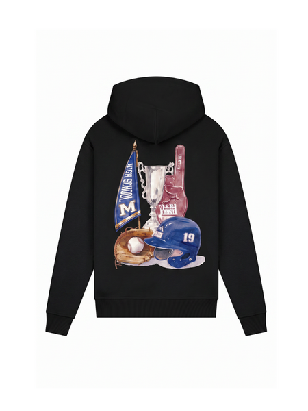 Malelions Kids Relaxed Champions Hoodie - Black Malelions Malelions Kids Relaxed Champions Hoodie - Black