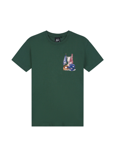 Malelions Kids Relaxed Champions T-Shirt - Racing Green Malelions Malelions Kids Relaxed Champions T-Shirt - Racing Green