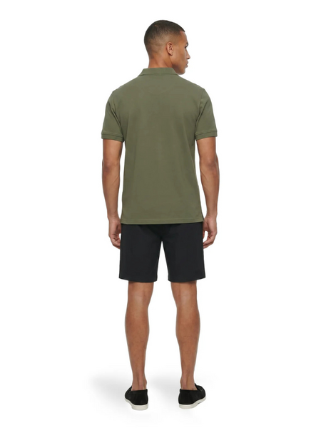 Malelions Pique Zip Polo - Dark Sage Malelions Malelions Pique Zip Polo - Dark Sage