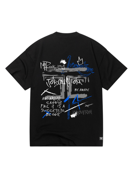 JorCustom Artist Loose Fit T-Shirt - Black JorCustom JorCustom Artist Loose Fit T-Shirt - Black