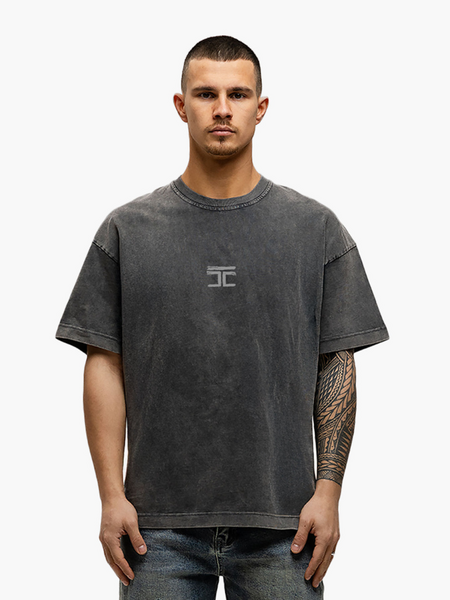 JorCustom Artist Loose Fit T-Shirt - Acid Grey JorCustom JorCustom Artist Loose Fit T-Shirt - Acid Grey