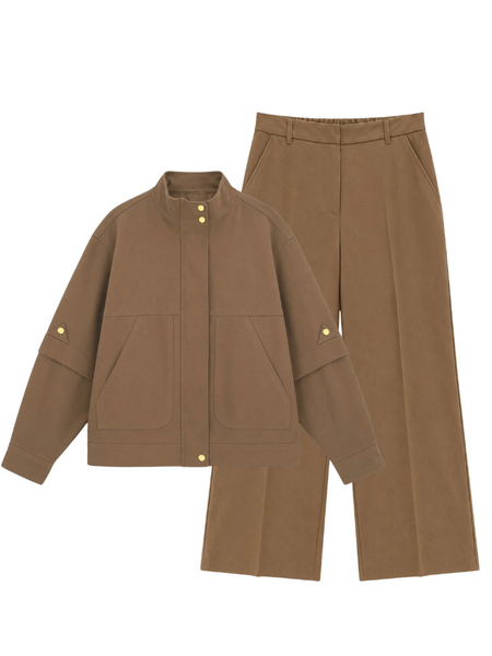Fifth House Fifth House Perri Combi-set - Bali Brown Fifth House Perri Combi-set - Bali Brown