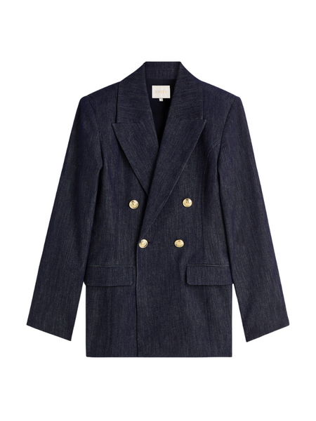 Josh V Bluebell Blazer - Dark Blue Chambray Josh V Josh V Bluebell Blazer - Dark Blue Chambray