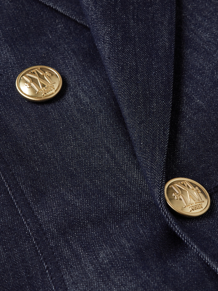 Josh V Bluebell Blazer - Dark Blue Chambray Josh V Josh V Bluebell Blazer - Dark Blue Chambray