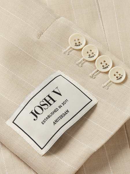 Josh V Nick Blazer - Soft Stone Melange Josh V Josh V Nick Blazer - Soft Stone Melange