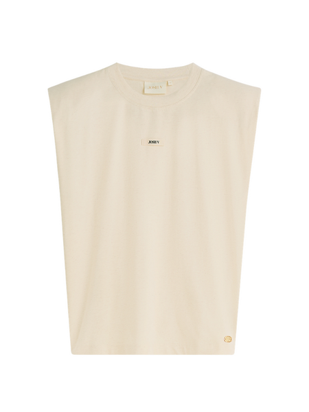 Josh V Sue T-Shirt - Ecru Melange Josh V Josh V Sue T-Shirt - Ecru Melange