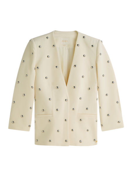 Josh V Yven Blazer - Light Yellow Josh V Josh V Yven Blazer - Light Yellow