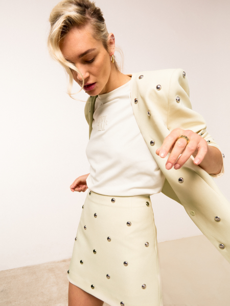 Josh V Yven Blazer - Light Yellow Josh V Josh V Yven Blazer - Light Yellow