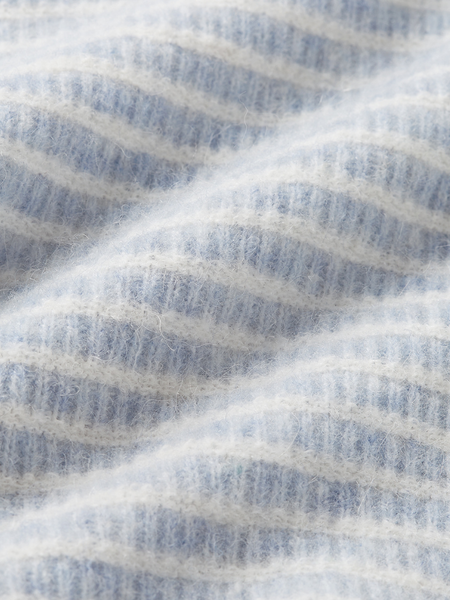 Josh V Cassie Cardigan - Powder Blue Stripe Josh V Josh V Cassie Cardigan - Powder Blue Stripe