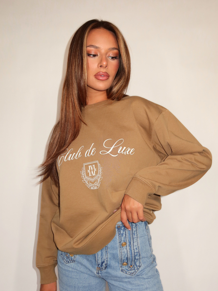 Josh V Woodson Sweater - Khaki Josh V Josh V Woodson Sweater - Khaki