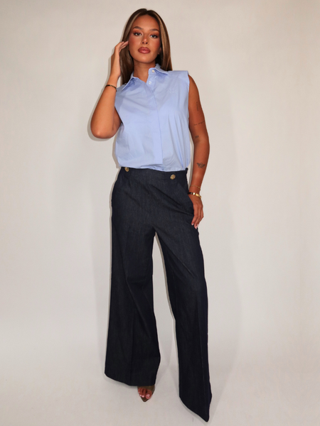 Josh V Susie Blouse - Powder Blue Josh V Josh V Susie Blouse - Powder Blue