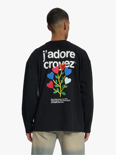 Croyez J'Adore Longsleeve T-Shirt - Black Croyez Croyez J'Adore Longsleeve T-Shirt - Black