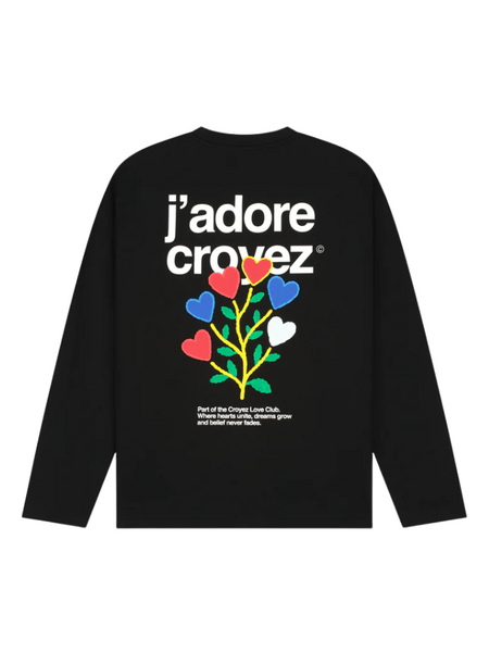 Croyez J'Adore Longsleeve T-Shirt - Black Croyez Croyez J'Adore Longsleeve T-Shirt - Black