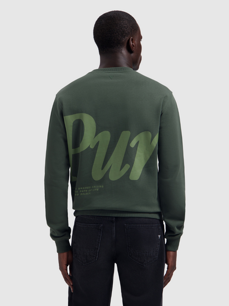 Pure Path Pure Sweater - Dark Army