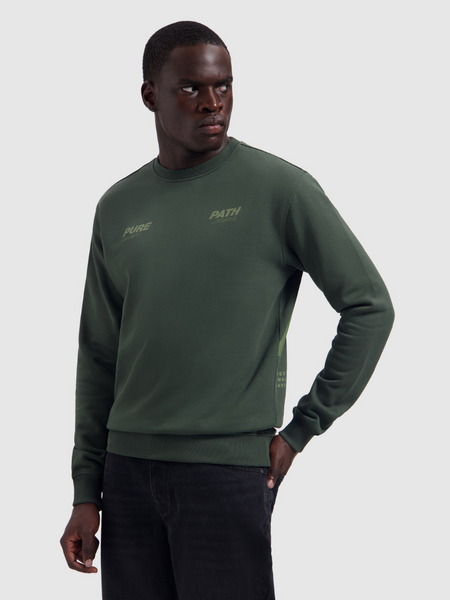 Pure Path Pure Path Pure Sweater - Dark Army
