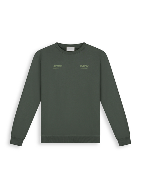 Pure Path Pure Path Pure Sweater - Dark Army