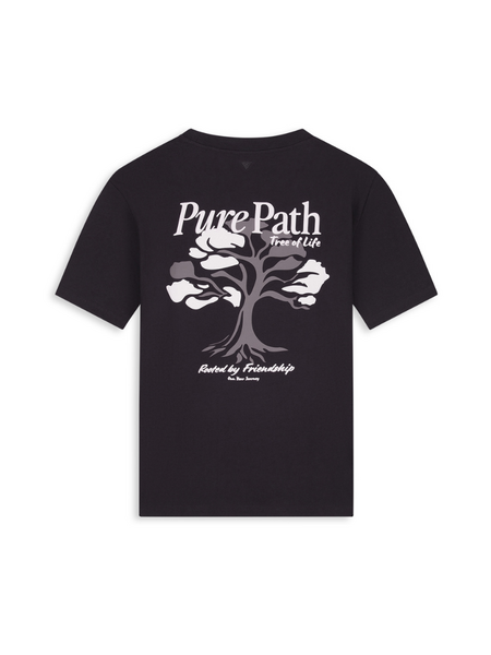 Pure Path Tree Of Life T-shirt - Dark Brown