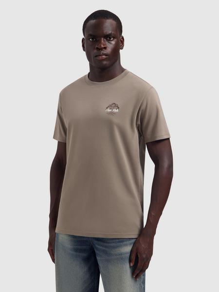Pure Path Pure Path Rooted Tree T-shirt - Taupe