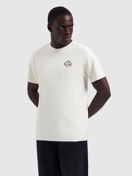Pure Path Rooted Tree T-shirt - Ecru