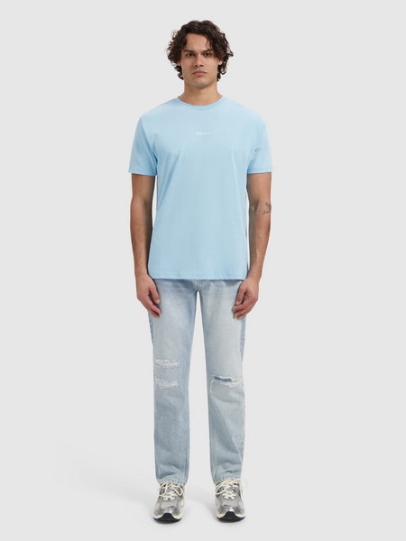 Pure Path Pure Path Essential Logo T-shirt - Sky Blue