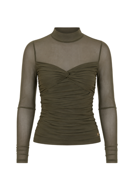 Nikkie Nikkie Analia Top - Night Green