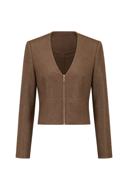 Nikkie Nikkie Aelena Jacket - Pecan