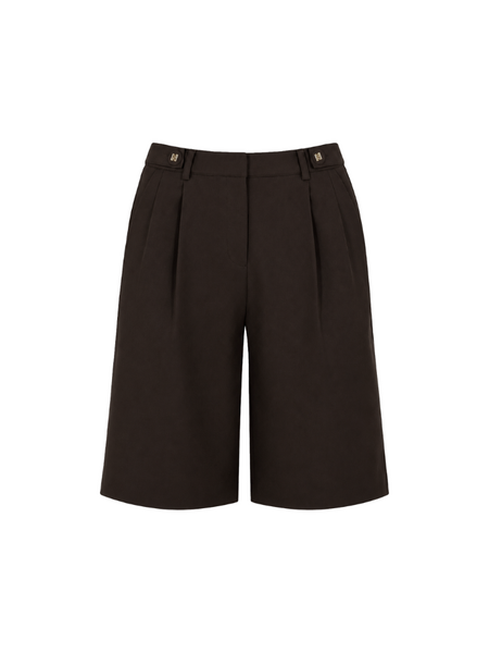 Nikkie Alani Bermuda Shorts - Chocolate Torte