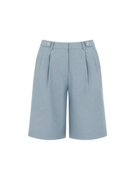 Nikkie Alani Bermuda Shorts - Frozen Blue