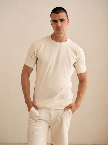 TriaD'oro TriaD'oro Travel T-Shirt - Creme