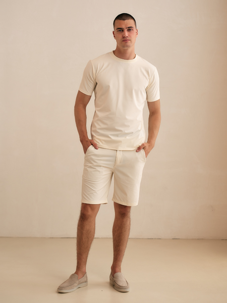 TriaD'oro Travel Short - Creme