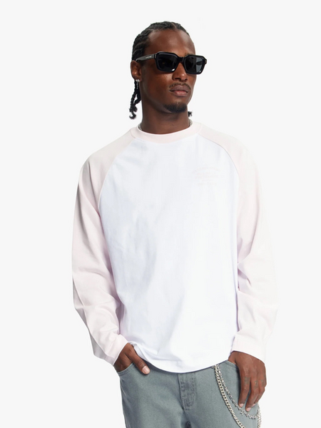 Croyez Croyez Fraternité Raglan Longsleeve - White Croyez Fraternité Raglan Longsleeve - White