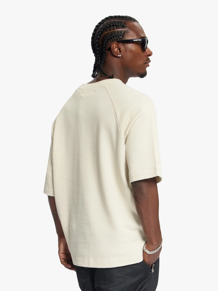 Croyez Waffle Raglan T-Shirt - Light Beige Croyez Croyez Waffle Raglan T-Shirt - Light Beige