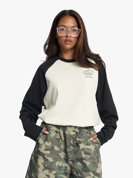 Croyez Women Fraternité Raglan Longsleeve - Light Beige