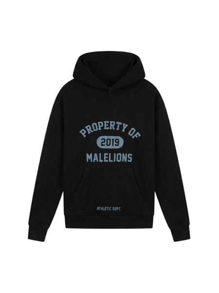 Malelions Kids Relaxed Property Hoodie - Black
