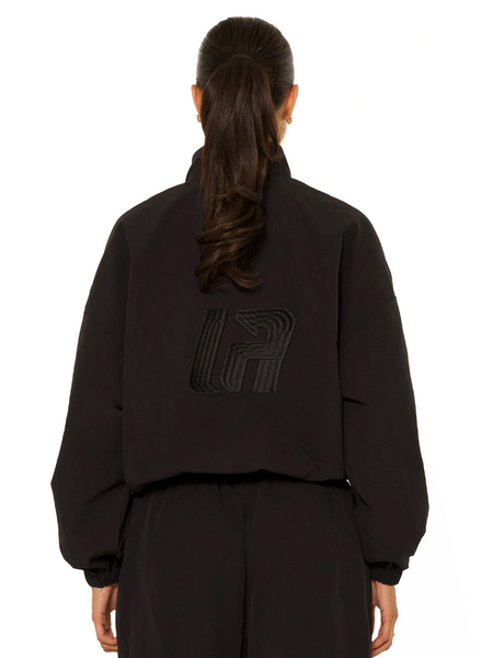 La Sisters La Sisters LA Official Embroidered Zip Up Jack - Black
