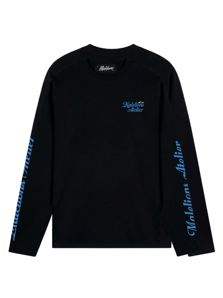 Malelions University Longsleeve - Black