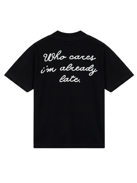 Malelions Already Late T-Shirt - Black Malelions Malelions Already Late T-Shirt - Black