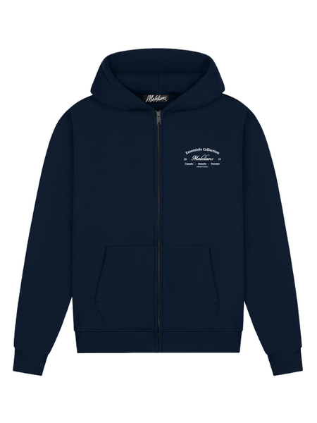 Malelions Malelions Marina Zip Hoodie - Navy