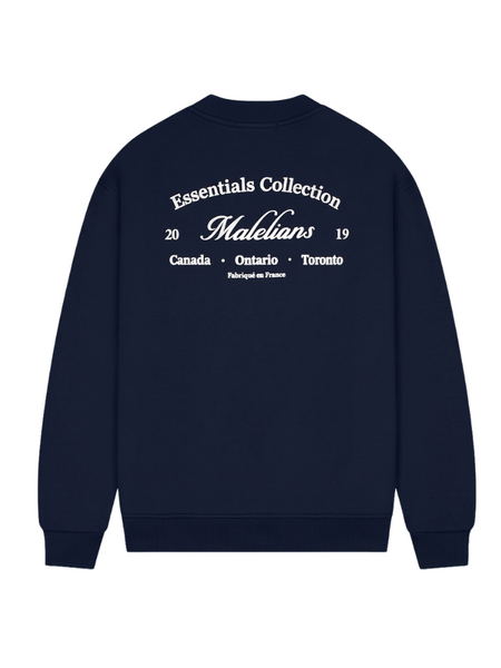 Malelions Marina Sweater - Navy Malelions Malelions Marina Sweater - Navy