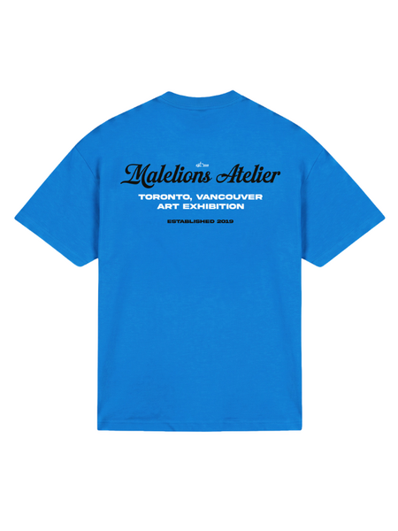 Malelions University T-Shirt - Electric Blue Malelions Malelions University T-Shirt - Electric Blue