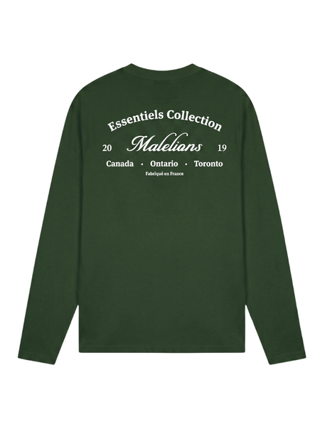 Malelions Marina Longsleeve T-Shirt - Racing Green Malelions Malelions Marina Longsleeve T-Shirt - Racing Green
